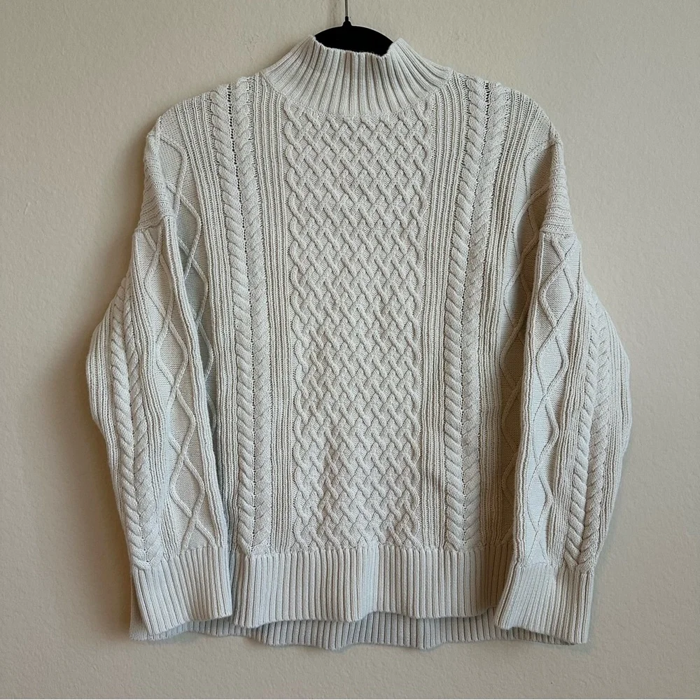 J. Crew Cable Knit Sweater